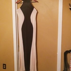 Long cocktail dress